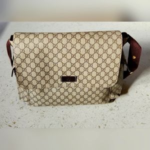 Gucci diaper bag